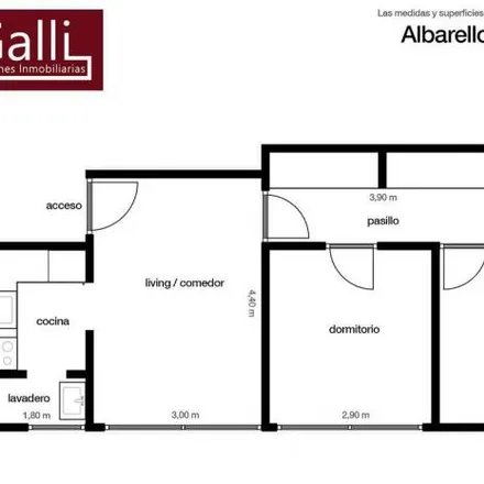 Buy this 2 bed apartment on Albarellos 957 in Barrio Parque Aguirre, Acassuso