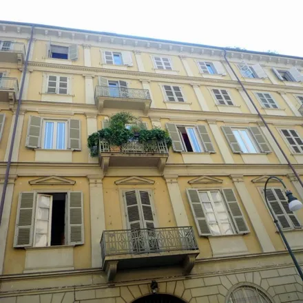 Rent this 1 bed apartment on Via Giuseppe Parini 8 in 10121 Turin TO, Italy