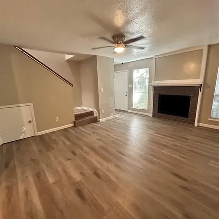 Rent this 1 bed townhouse on Woodchase Drive in Houston, TX 77042