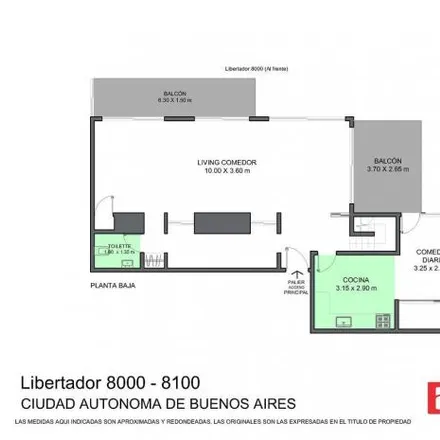 Buy this 4 bed apartment on Club Atlético Defensores de Belgrano in Comodoro Martín Rivadavia 1450, Núñez
