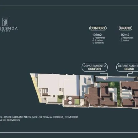 Buy this studio apartment on Calle Senda de Calandrias in Hércules, 76069 Querétaro