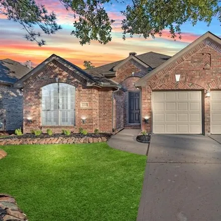 Rent this 3 bed house on 12383 Grand Arches Lane in Harris County, TX 77346