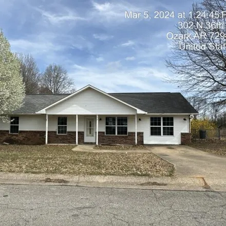 Buy this 3 bed house on 302 North 36th Street in Ozark, AR 72949