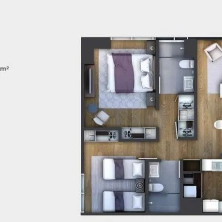 Buy this 2 bed apartment on Calle Lago Alberto in Miguel Hidalgo, 11520 Mexico City
