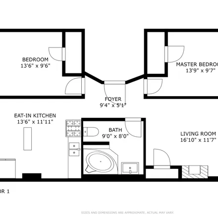 Image 1 - #8, 88 Hammond Street, Southend, Boston - Apartment for rent