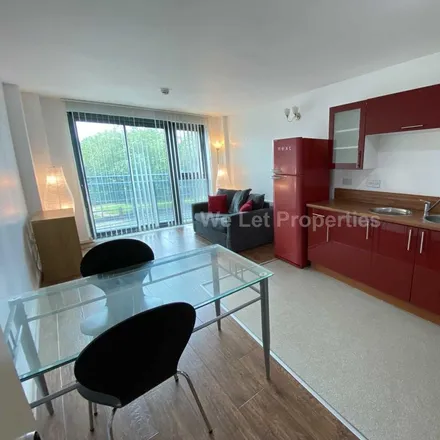 Rent this 1 bed apartment on Trinity Way in Salford, M3 7GB