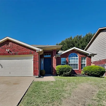 Rent this 3 bed house on 6002 Flyers Lane in Arlington, TX 76018