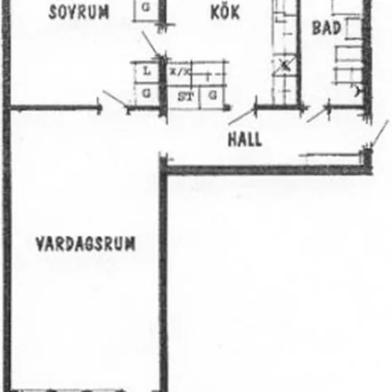 Rent this 2 bed apartment on Furubergskyrkan in Furubergsvägen, 941 39 Piteå