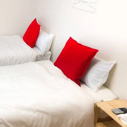 Rent this 1 bed condo on Katsushika City Museum in 葛飾区白鳥３－２５－１ 曳舟川親水通り, Towa