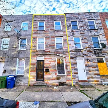 Image 1 - 213 South Stricker Street, Baltimore, MD 21223, USA - Townhouse for sale