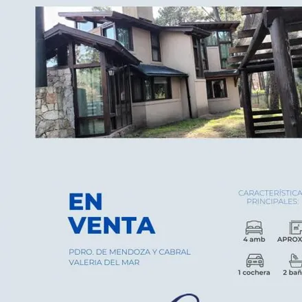 Buy this 3 bed house on Cabañas Valeria Country in Pedro de Mendoza, Partido de Pinamar