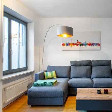 Rent this 1 bed apartment on Schanzenbachstraße 3 in 81371 Munich, Germany