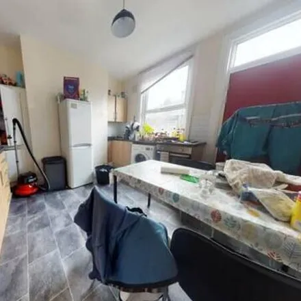 Rent this 3 bed townhouse on Back Burley Lodge Road in Leeds, LS6 1QP