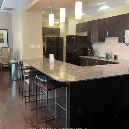 Rent this 1 bed apartment on 3504 Hurontario Street in Mississauga, ON L5A 3W9
