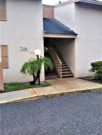 Rent this 1 bed condo on 7526 Needle Leaf Pl # 29 in Tampa, Florida