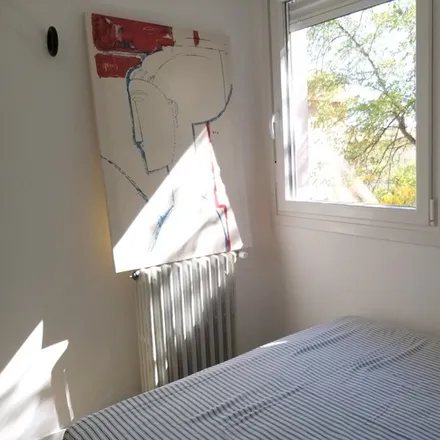 Rent this 3 bed room on Calle del Cerro Bermejo in 28011 Madrid, Spain