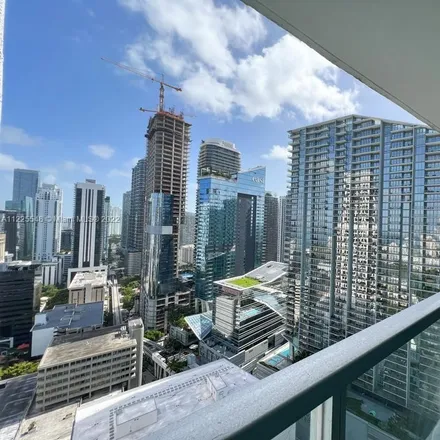 Rent this 1 bed condo on 500 Brickell West Tower in Southeast 6th Street, Miami