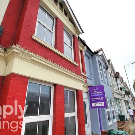 Rent this 4 bed townhouse on 11 Coombe Road in Brighton, BN2 4EB