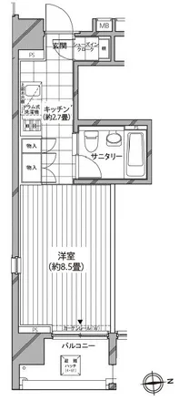 Image 2 - Daiei, 七面坂, Azabu, Minato, 106-0045, Japan - Apartment for rent