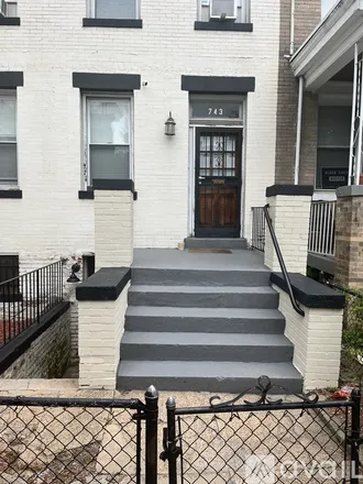 Rent this 3 bed townhouse on 743 Park Rd NW