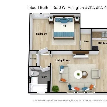Image 2 - 550 W Arlington Pl, Unit cl#312 - Apartment for rent
