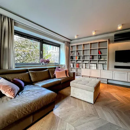 Rent this 3 bed apartment on Książęca in 00-498 Warsaw, Poland