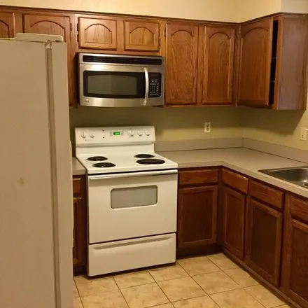 Rent this 3 bed apartment on 3999 Brandon Park Drive in Garland, TX 75044