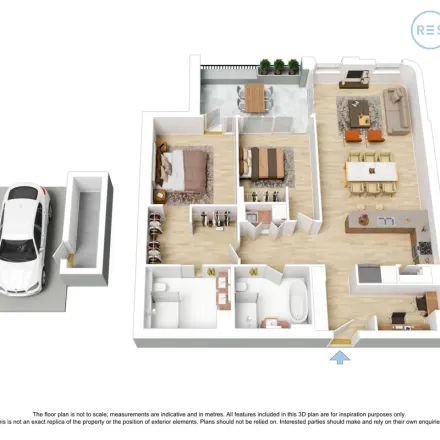Rent this 2 bed apartment on Waverley College Senior Campus in Henrietta Street, Waverley NSW 2024