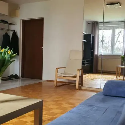 Rent this 1 bed apartment on Kwitnąca in 01-925 Warsaw, Poland