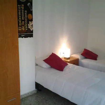 Rent this 1 bed apartment on Carrer de l'Ermita de Sant Jaume in 46003 Valencia, Spain