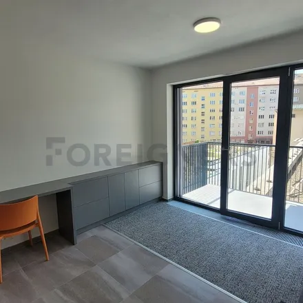 Rent this 1 bed apartment on Lidická 965/31 in 602 00 Brno, Czechia