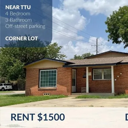 Rent this 4 bed house on 3273 Avenue X in Lubbock, TX 79411