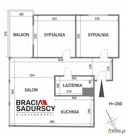 Image 3 - Bartosza Głowackiego 24, 31-316 Krakow, Poland - Apartment for sale