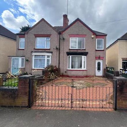 Rent this 3 bed house on 27 Butlin Road in Coventry, CV6 4HB