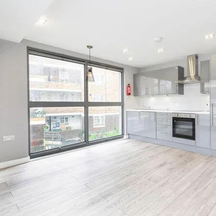 Rent this 1 bed apartment on Pindoria House in 52 Mintern Street, London