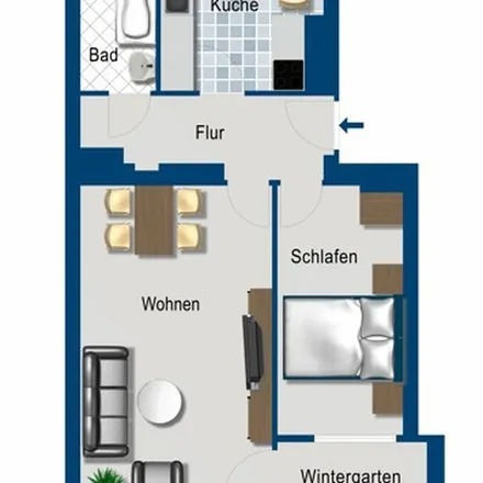 Rent this 2 bed apartment on Adam Betcke in Betckestraße, 13595 Berlin