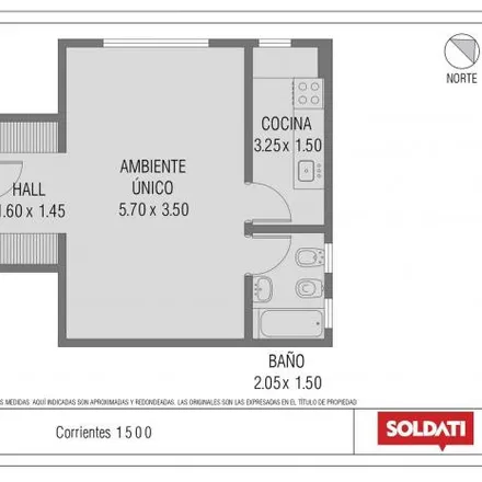 Buy this studio apartment on Cine y Teatros Premier in Avenida Corrientes 1565, San Nicolás