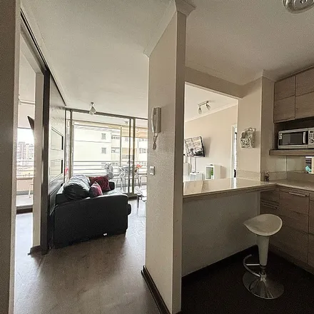 Rent this 1 bed apartment on Edificio La Reina in 1 Poniente, 252 0314 Viña del Mar
