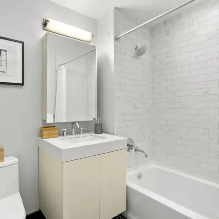 Rent this 1 bed apartment on 555 Waverly Avenue in New York, NY 11238