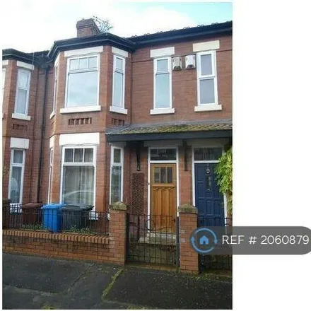 Rent this 3 bed townhouse on 11 Spencer Avenue in Manchester, M16 0AW
