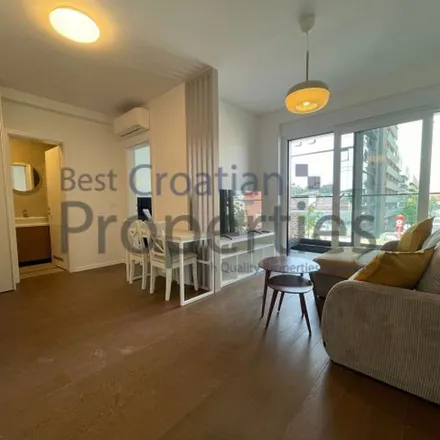 Rent this 1 bed apartment on INA Zagreb-Trešnjevka in Nova cesta 102, 10000 City of Zagreb