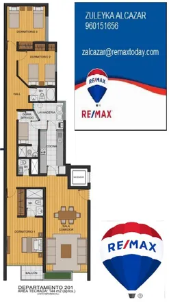 Buy this 4 bed apartment on Calle General Varela 596 in Miraflores, Lima Metropolitan Area 15074