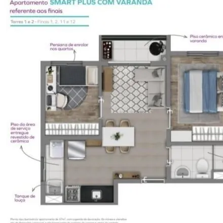 Buy this 2 bed apartment on Rua Siqueira Bueno 628 in Mooca, São Paulo - SP