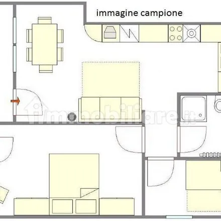 Rent this 3 bed apartment on Via Antonello da Messina 10 in 43134 Parma PR, Italy