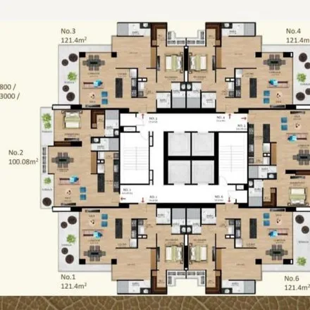 Buy this 2 bed apartment on Financial Park Tower in Avenida de la Rotonda, Parque Lefevre