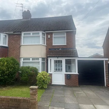 Rent this 3 bed duplex on Crawford Avenue in Sefton, L31 8BB