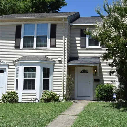 Rent this 3 bed townhouse on 546 Peregrine Street in Euclid Terrace, Virginia Beach