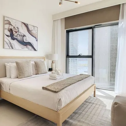 Rent this 1 bed condo on Emaar Beachfront in Dubai, United Arab Emirates