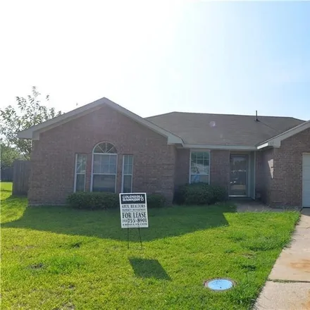 Rent this 3 bed house on 128 Roosevelt Court in Terrell, TX 75160