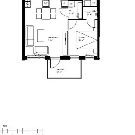 Rent this 2 bed apartment on Söderleden in 587 23 Linköping, Sweden